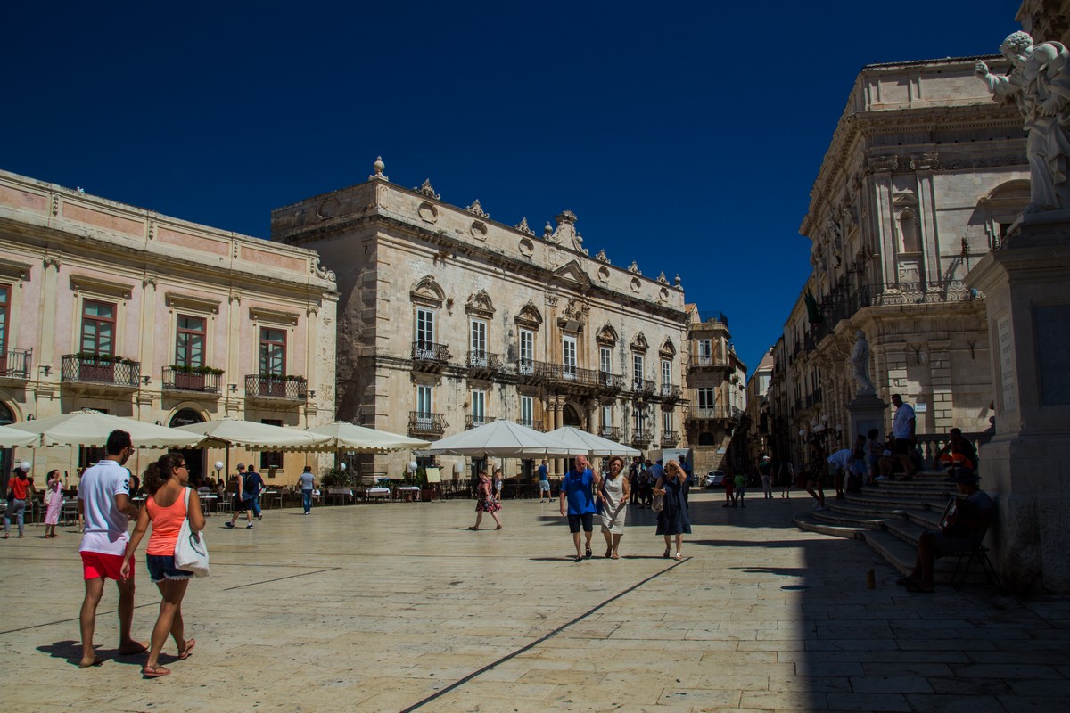 Ortigia's main square