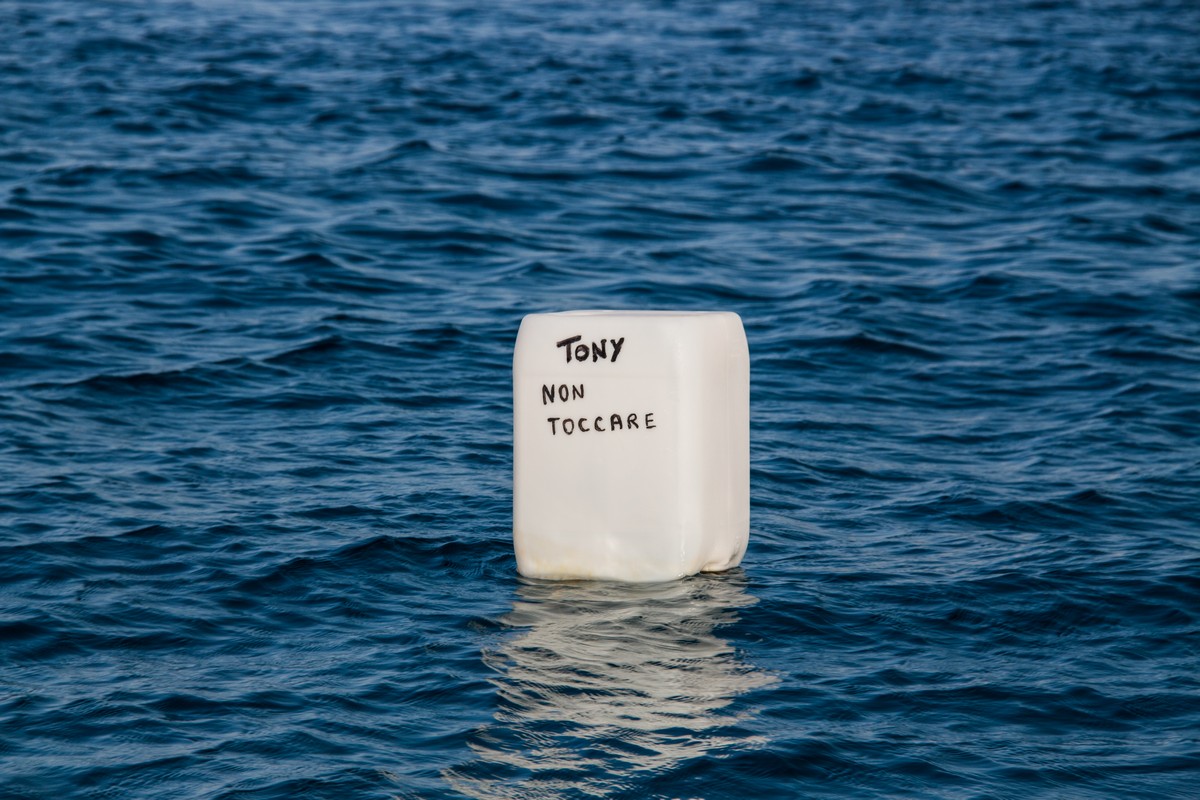 Tony's mooring buoy - Tremiti Diving Center