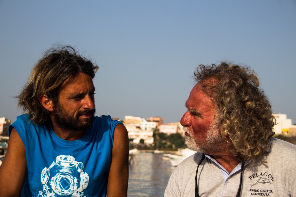 Lucio con Simone D'Ippolito - Pelagos Diving Center 2.0